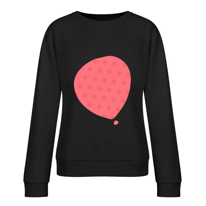 Ballon à pois rouges Femme Sweat-shirt à enfiler
