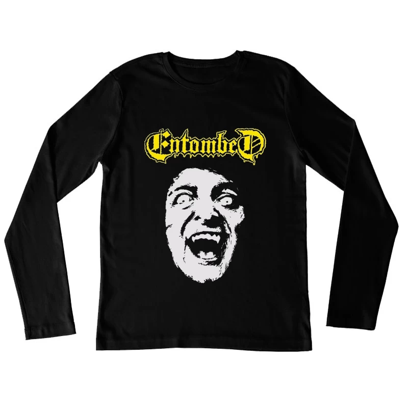 Entombed Swedish Death Metal Female Long Sleeve T-Shirt