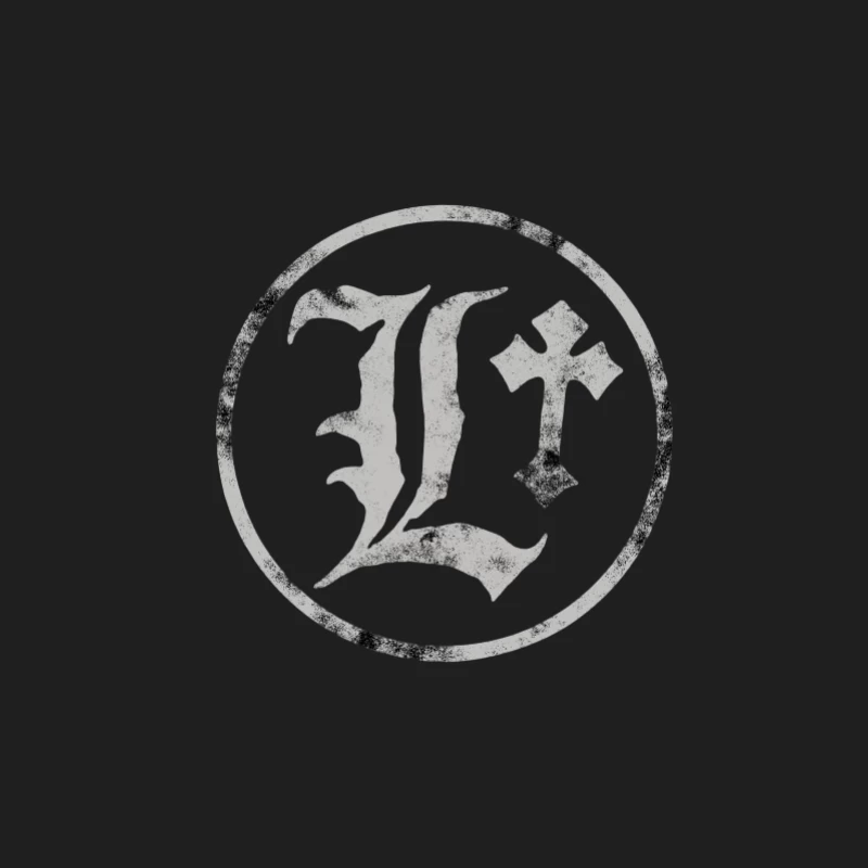Design graphique de L avec croix Homme Débardeur