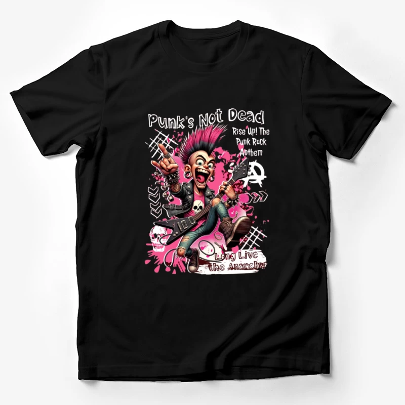 Rébellion Punk Rock Homme T-Shirt