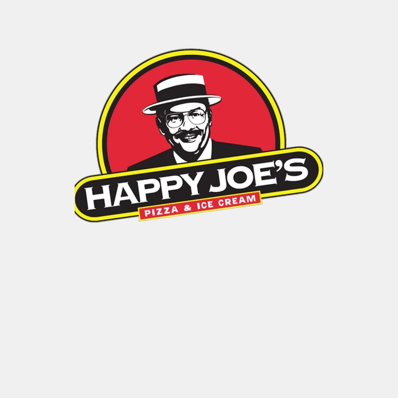 Happy Joe's Pizza & Ice Cream Vintage Restaurant Logo Male Tank Top