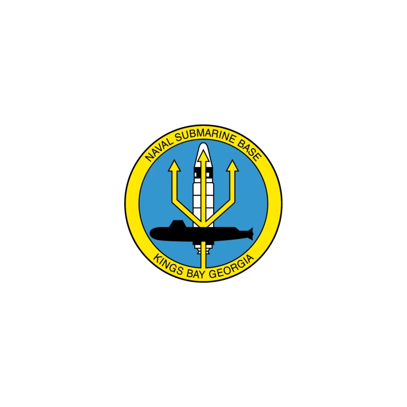 Naval Submarine Base Kings Bay Georgia iPhone Case
