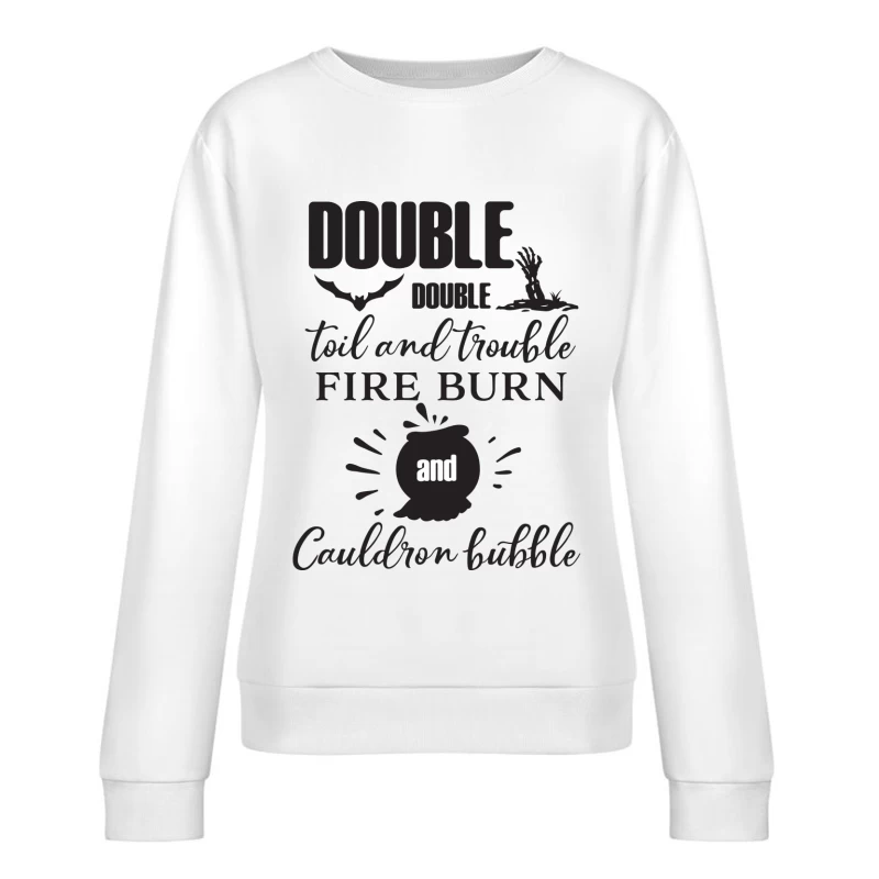 Chant magique de sorcières Femme Sweat-shirt à enfiler
