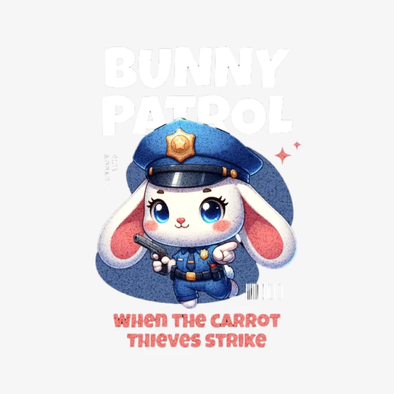 Patrouille de lapin contre les voleurs Homme Sweat-shirt à enfiler