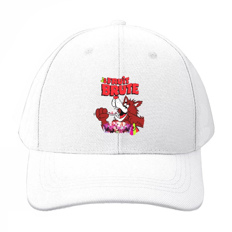 Vintage Fruit Brute Monster Cereal Mascot Logo Baseball Cap