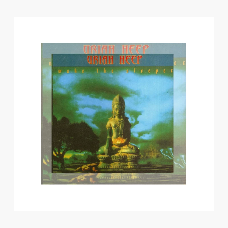 25 WAKE THE SLEEPER - URIAH HEEP Throw Pillow