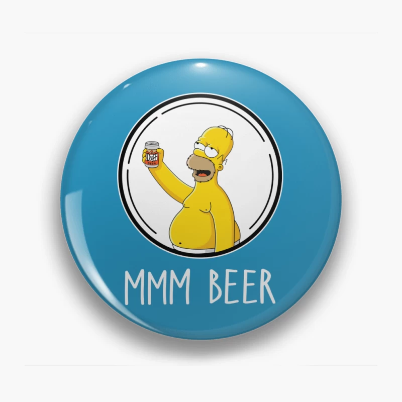mmm beer Pin