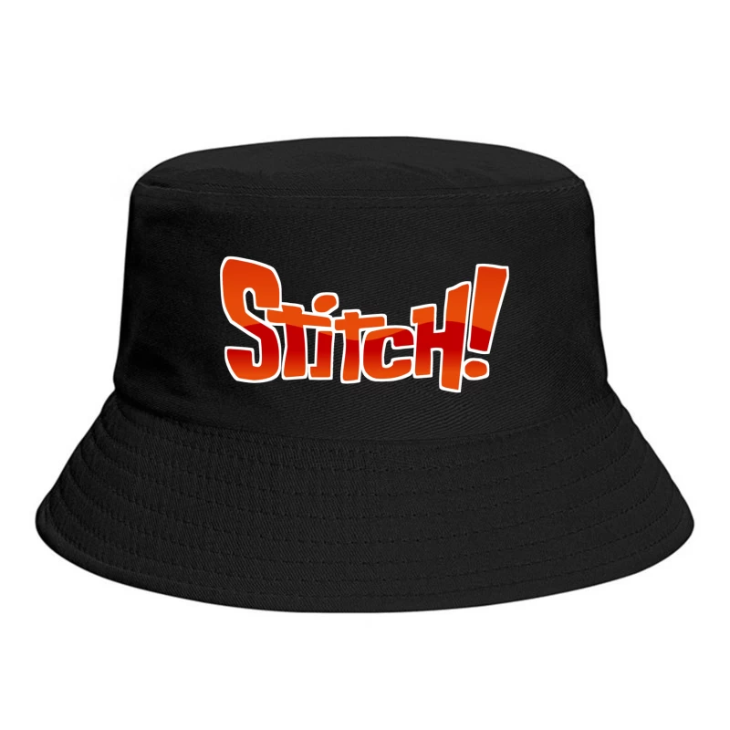 Stitch Logo from Lilo & Stitch Bucket Hat