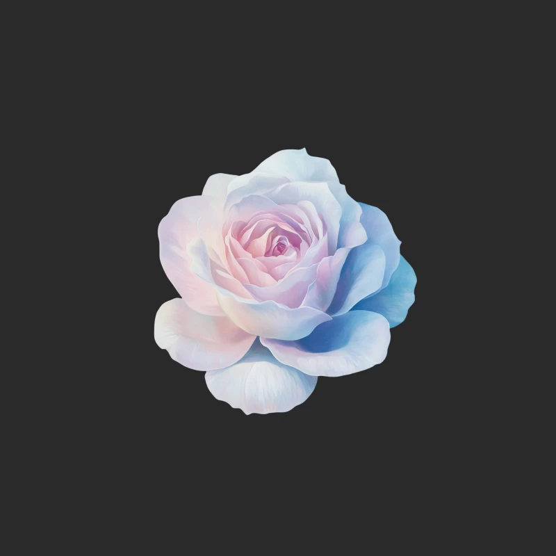 Pastel Rose: A Delicate and Romantic Bloom Baseball Cap