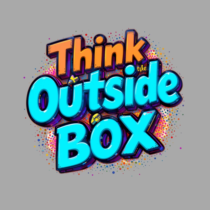 Think Outside the Box: A Creative and Inspirational Design Female Pullover Hoodie