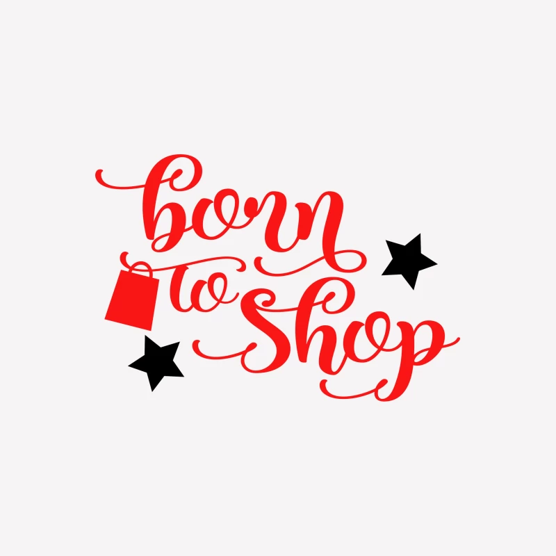 Motif de shopping stylé Femme T-Shirt
