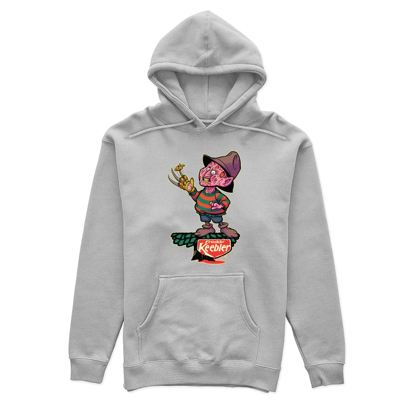 Freddy Keebler: A Whimsical Horror Parody Female Pullover Hoodie