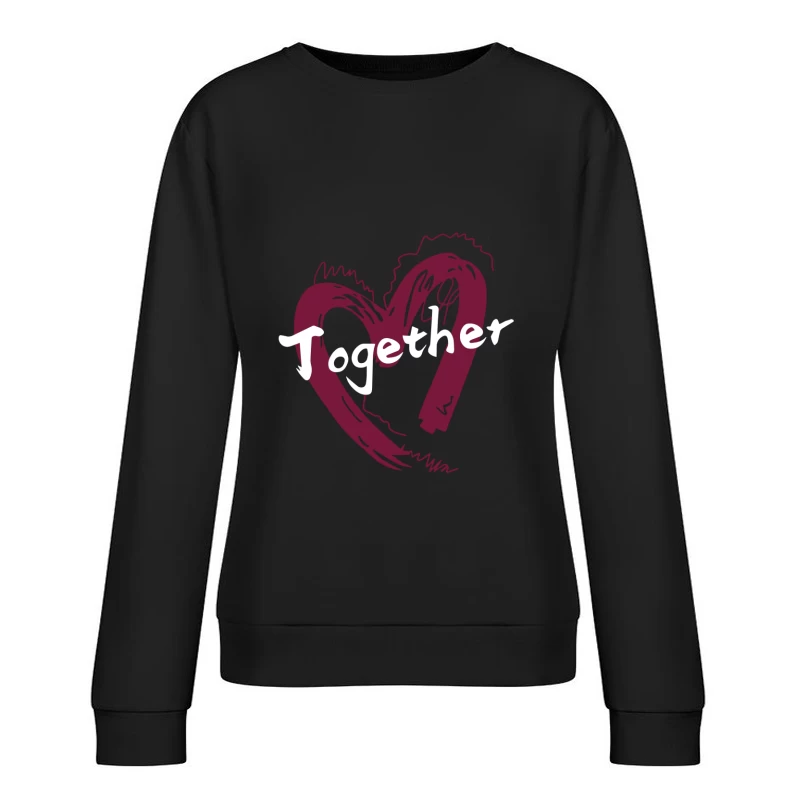 Gemeinschaft und Liebe Damen Pullover Sweatshirt