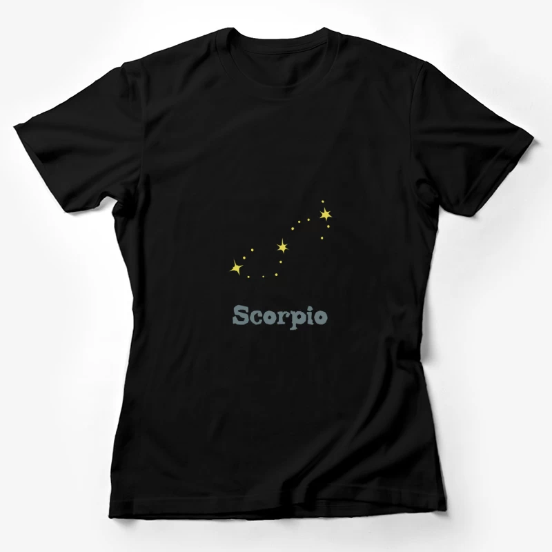 Skorpion Sternbild Design Damen T-Shirt