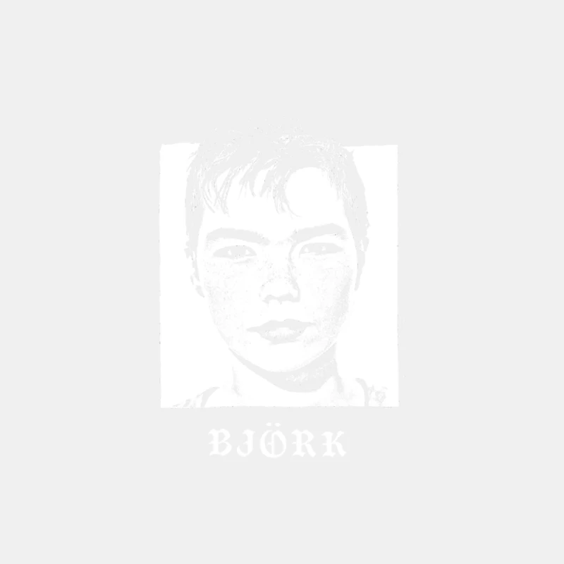 Bjork  Retro Style Fan Design Male Tank Top