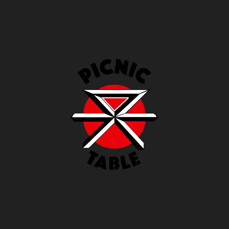 Dead KennedysPicnic Table Parody Design Bucket Hat