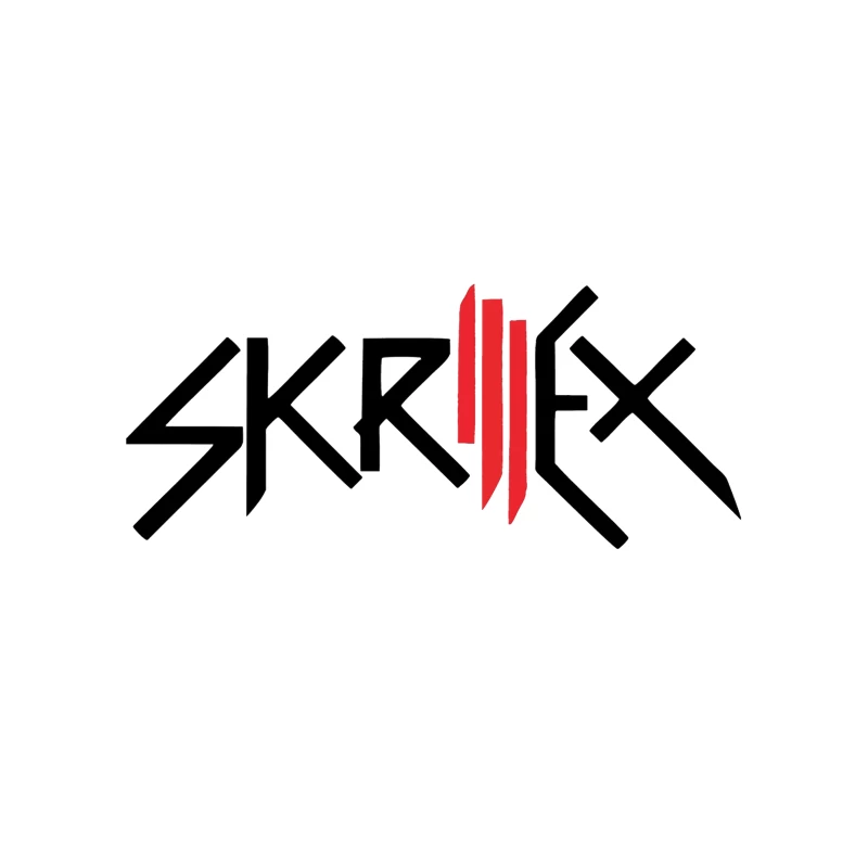 Skrillex Electronic Music Artist Logo Design Tapestry