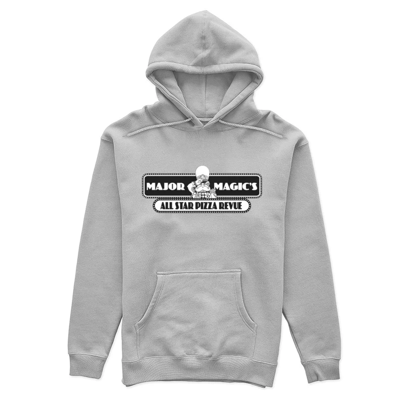 Major Magic's All Star Pizza logo Female Pullover Hoodie