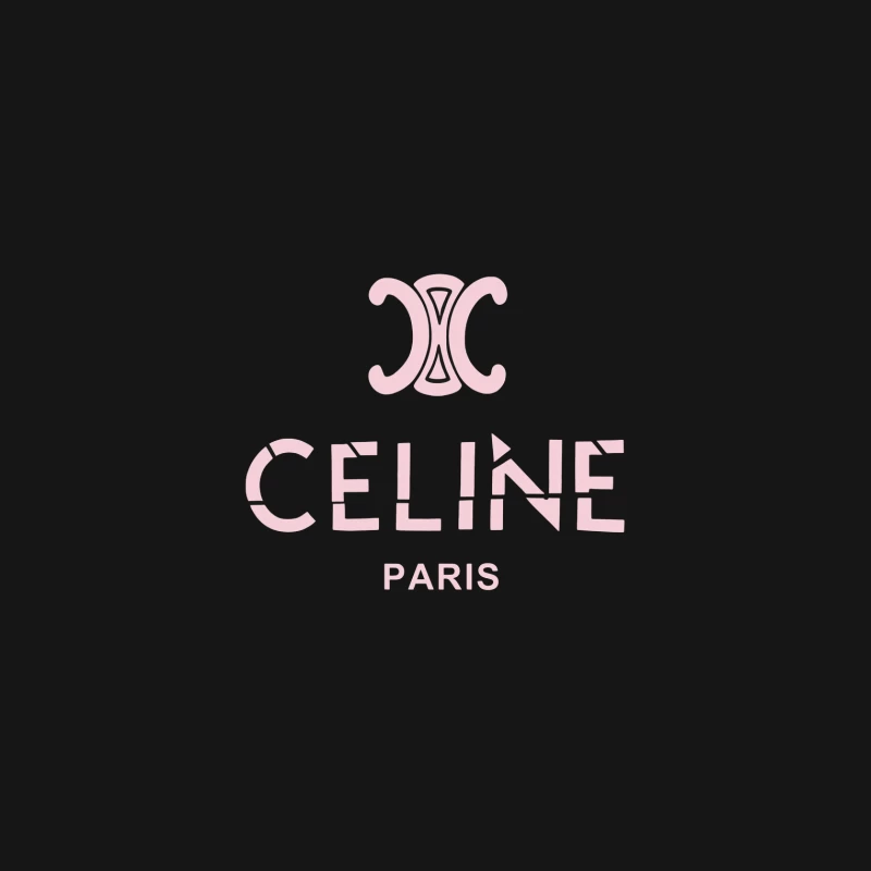 Celine Paris Logo Design Damen T-Shirt