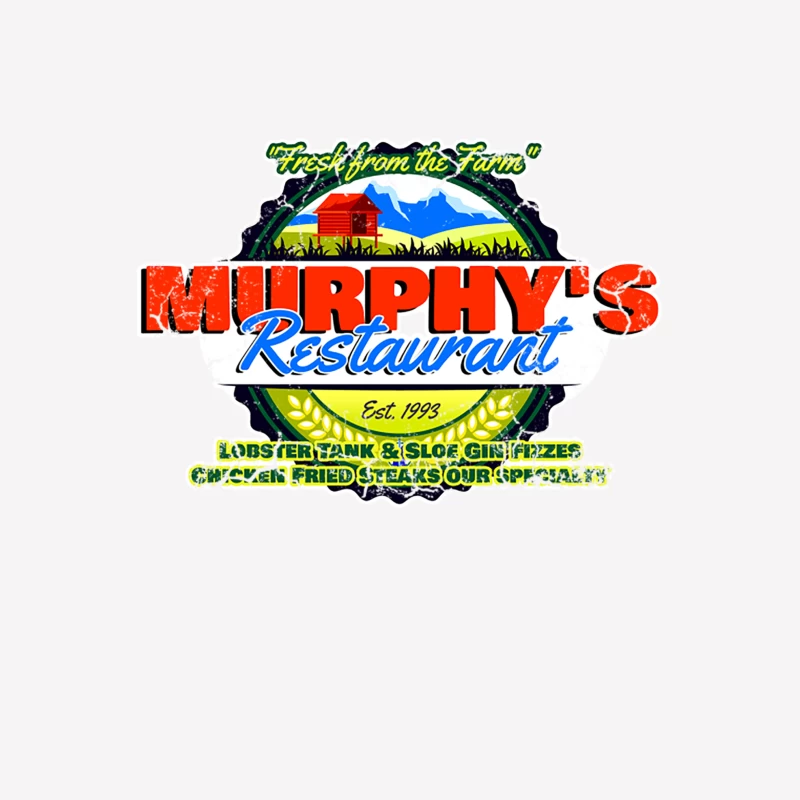 Murphy_s Restaurant, distressed Female T-Shirt