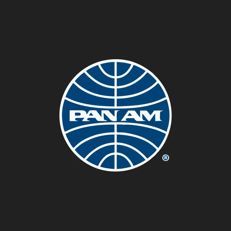 Pan Am Mid 1950s Globe Inverted Bucket Hat