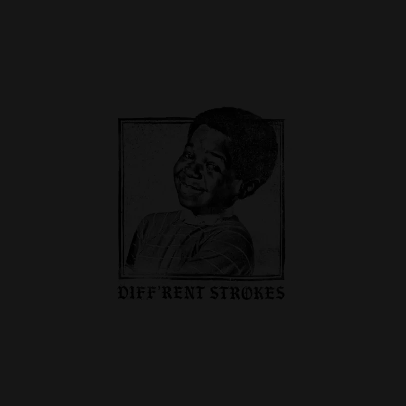 Diff_rent Strokes  80s Vintage Look Faded Design Desk Mat