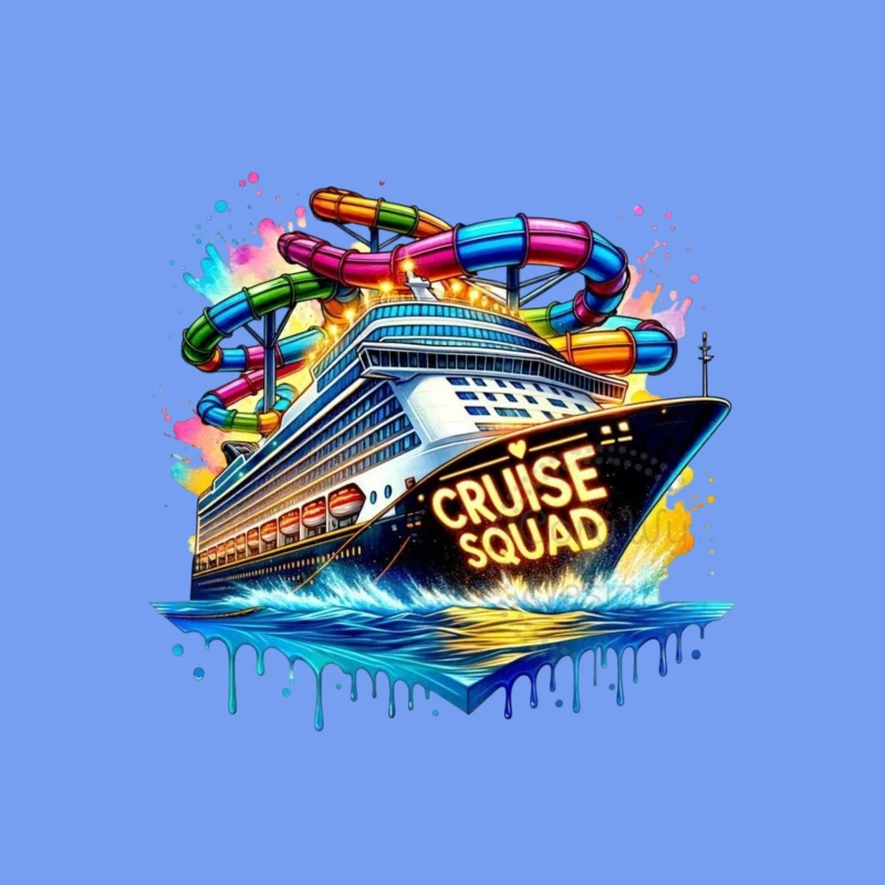 Cruise Squad Adventure Tapestry