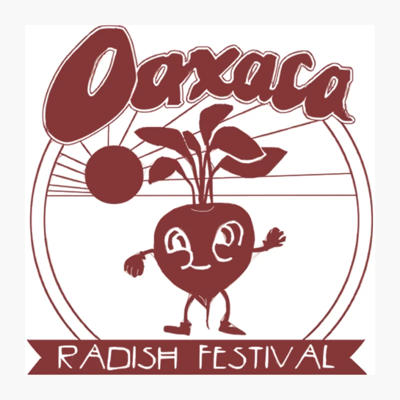 Oaxaca Radish Festival Pin