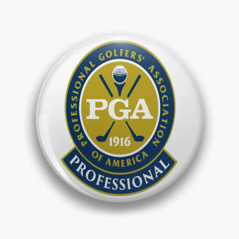 Professional Golfers' Association of America (PGA) Official Logo Pin