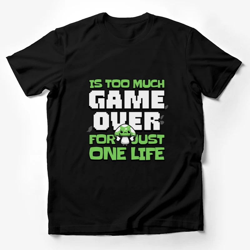 Citation de Jeu avec Champignon Homme T-Shirt
