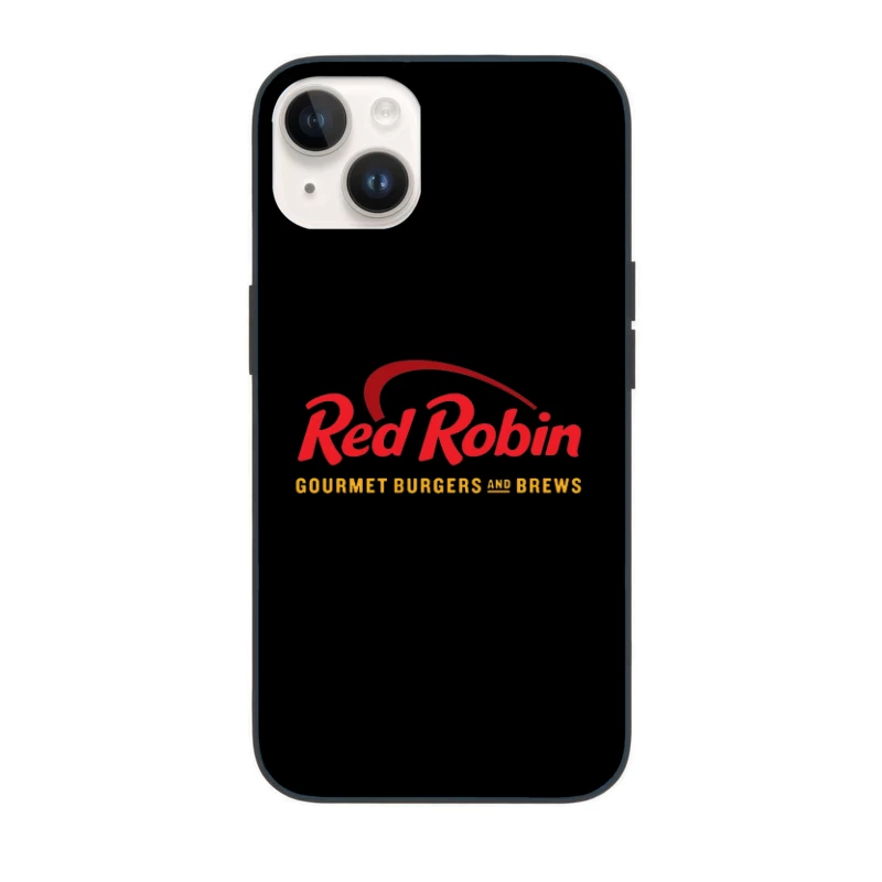 Red Robin Gourmet Burgers and Brews Restaurant Logo iPhone Case