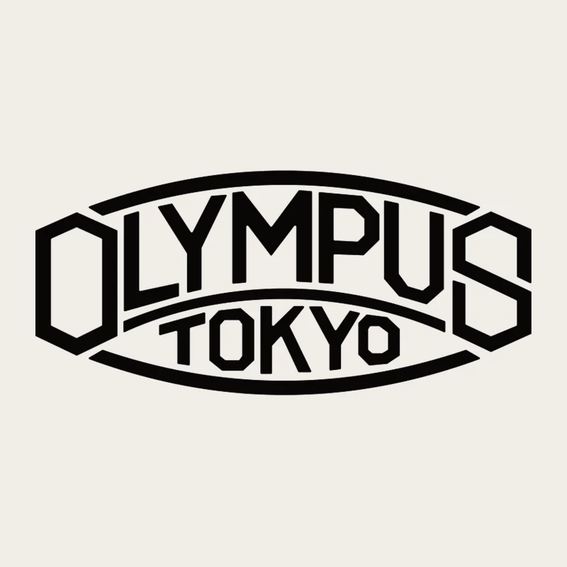 Olympus Tokyo Vintage Camera Brand Logo Bucket Hat