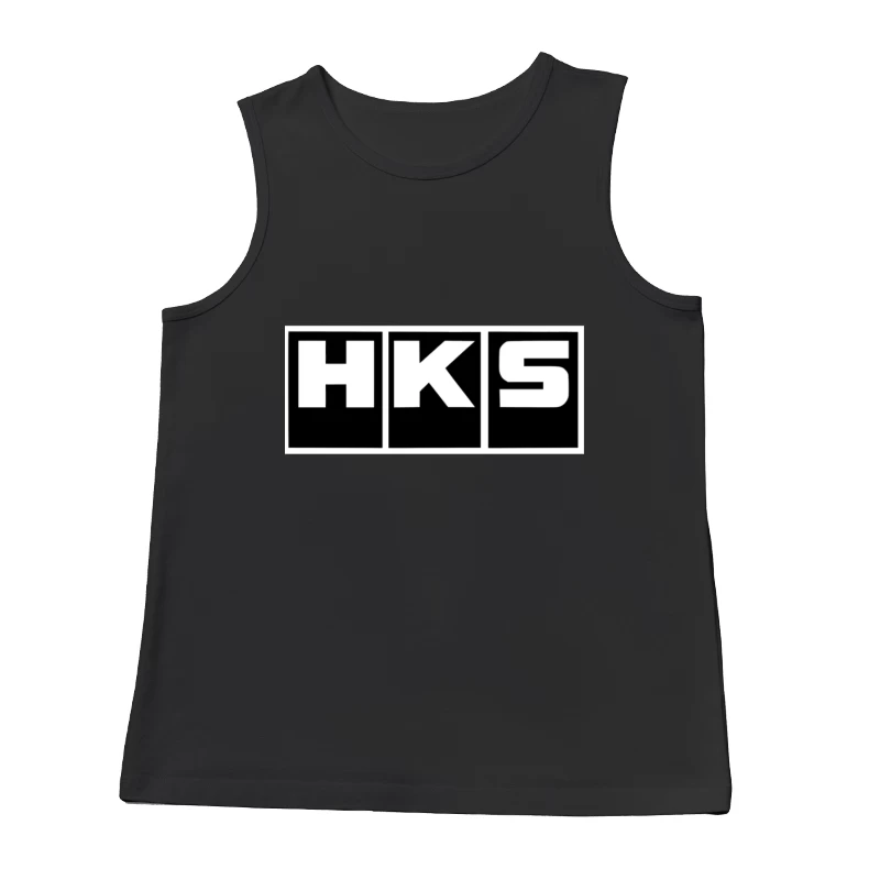 HKS Automotive Performance Brand Logo Male Tank Top