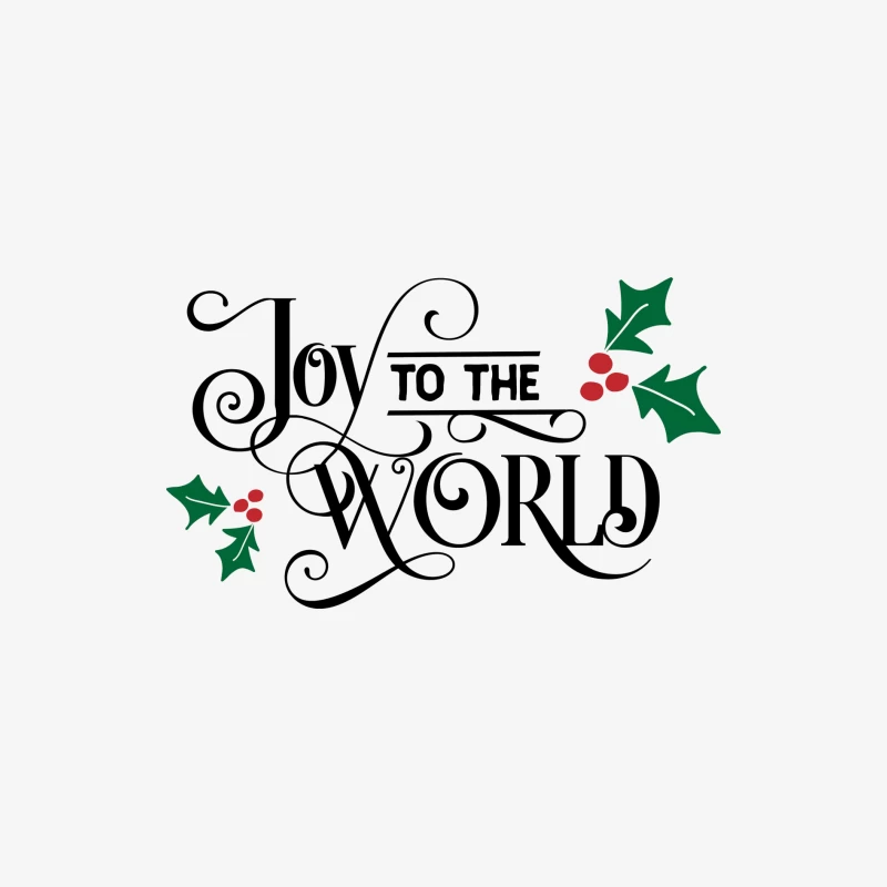 Joyeux Noël avec houx Femme Manches Longues T-Shirt