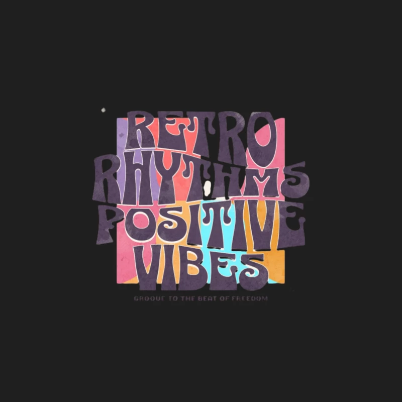 Retro Rhythmen und Positive Vibes Herren Tanktops