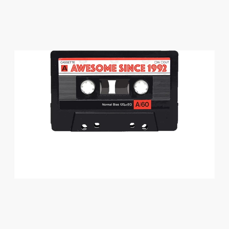 Classic Cassette Tape Mixtape - Awesome Since 1992 Birthday Gift Travel Mug