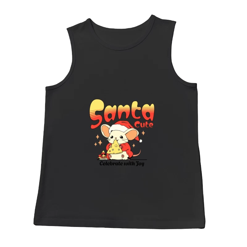Design de Souris de Noël Mignonne Homme Débardeur