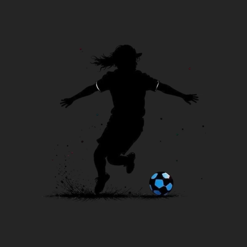 Dynamic Soccer Celebration Male Pullover Sweatshirt