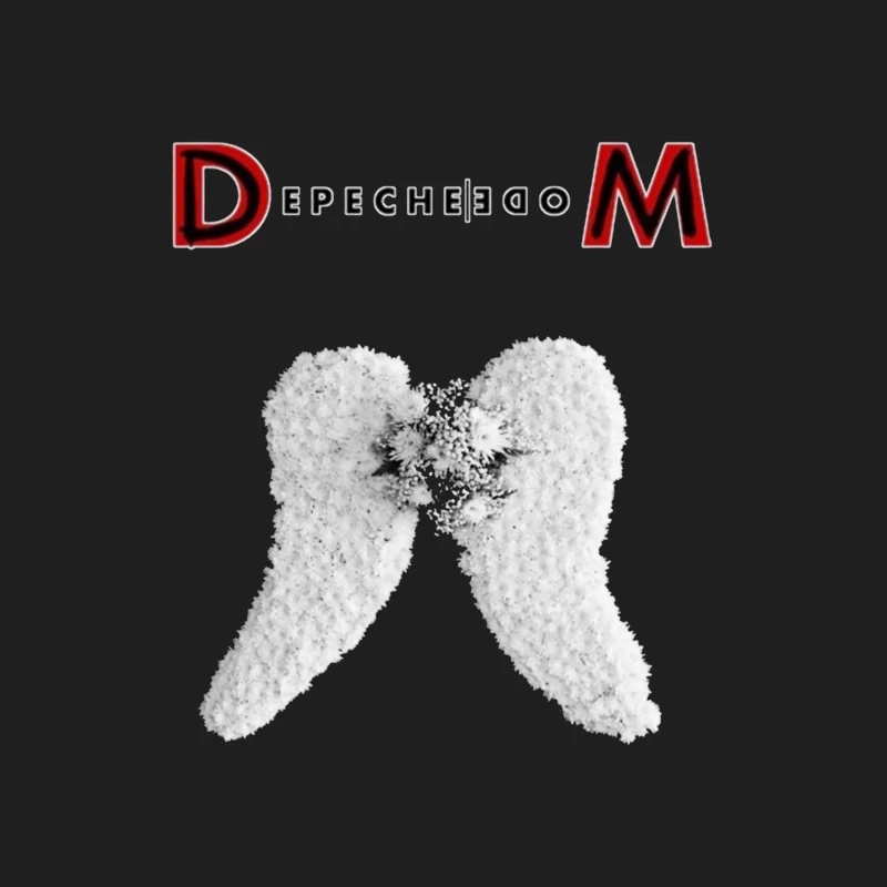 Depeche Mode Angel Wings Logo Design Male Tank Top