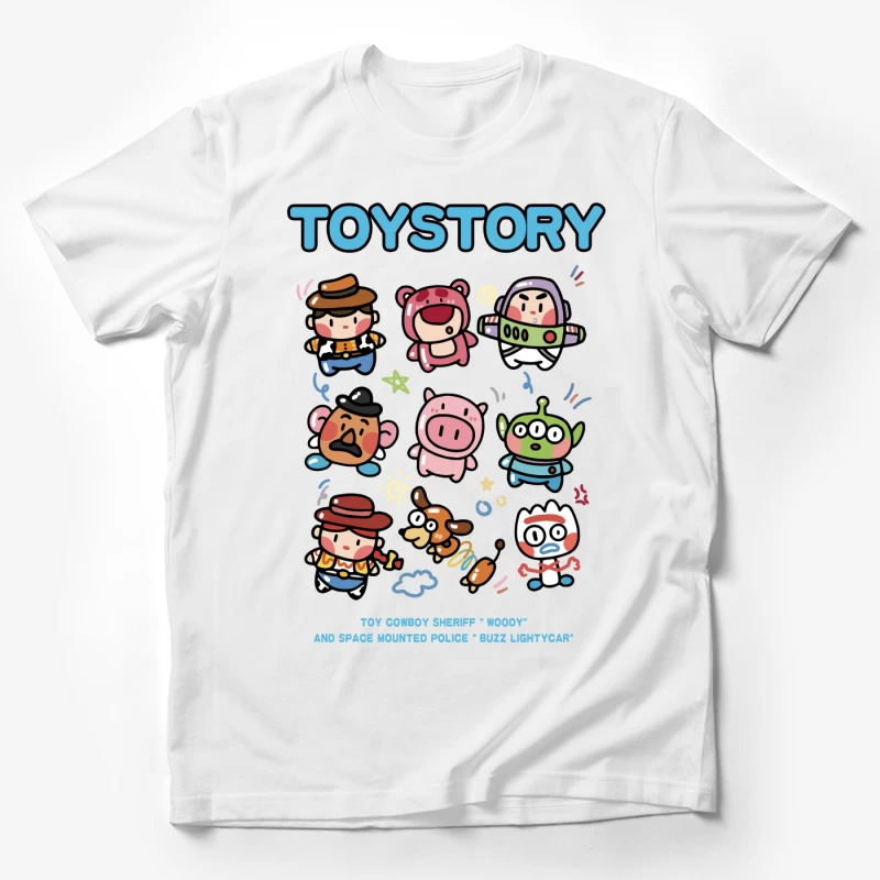 Niedliche Toy Story Charakterillustration Herren T-Shirt