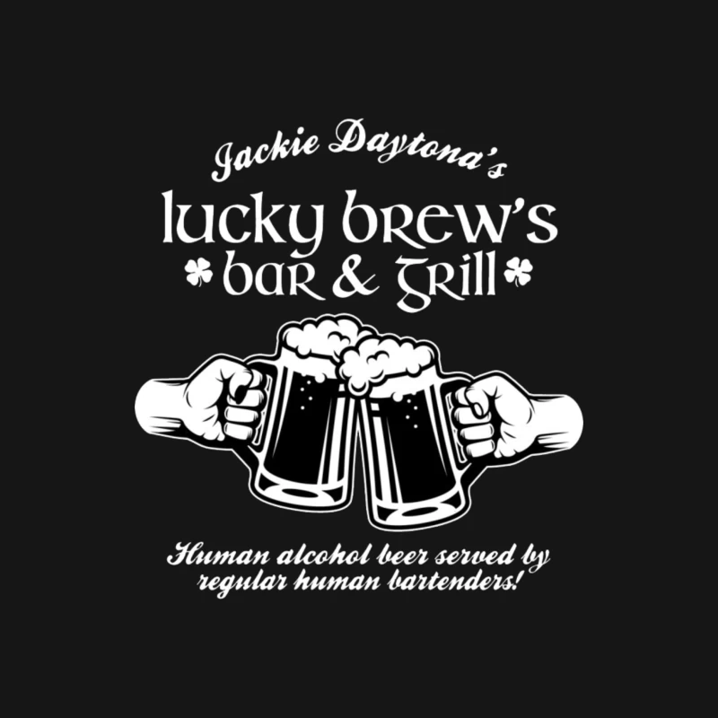 Lucky Brew's Bar and Grill Male Long Sleeve T-Shirt