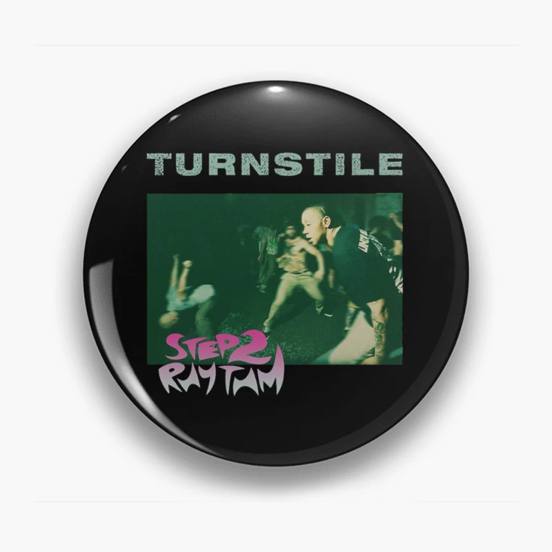 Turnstile - Step 2 Rhythm Album Cover Pin