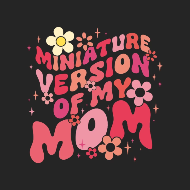 Miniaturversion meiner Mutter mit Blumenmotiv Herren Pullover Sweatshirt
