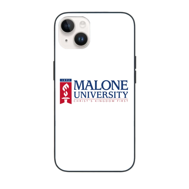 Malone University Official Logo - Christian Higher Education Since 1892 iPhone Case