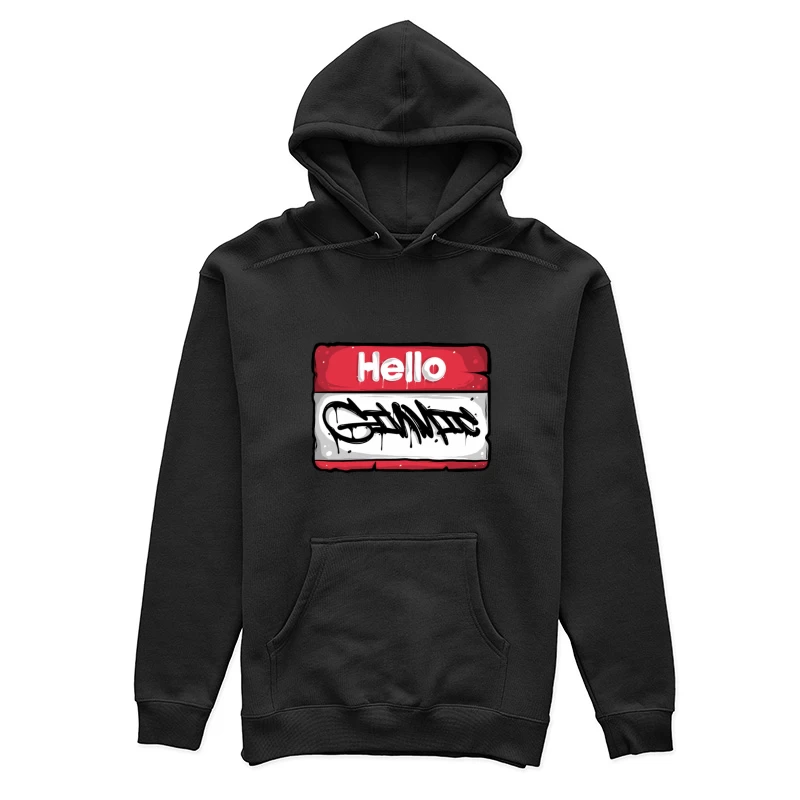 Graffiti Namensschild Kunst Damen Pullover Hoodie