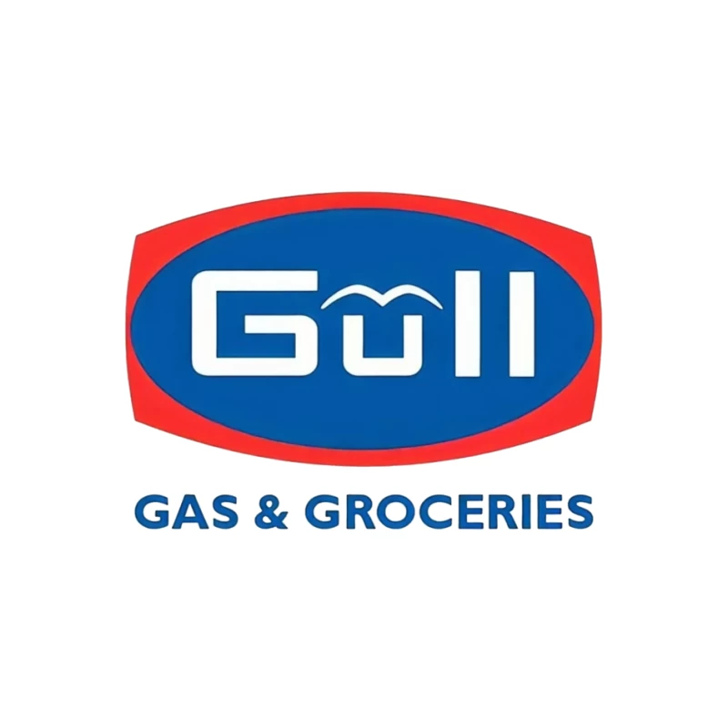 Gull Gas Station and Grocery Store Brand Logo Pin