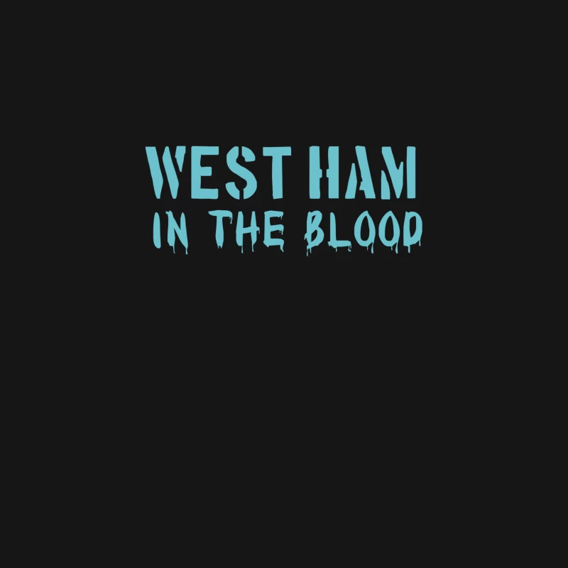 West Ham In The Blood Retro Style New Desk Mat