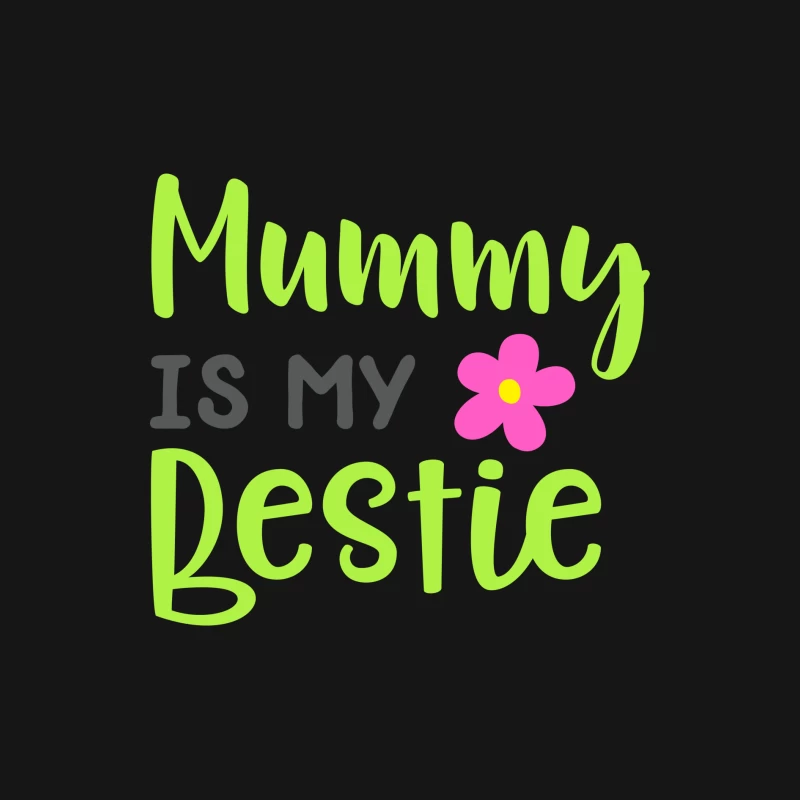 Maman est mon amie Femme Manches Longues T-Shirt