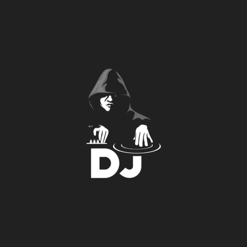 DJ Performing in Silhouette Bucket Hat