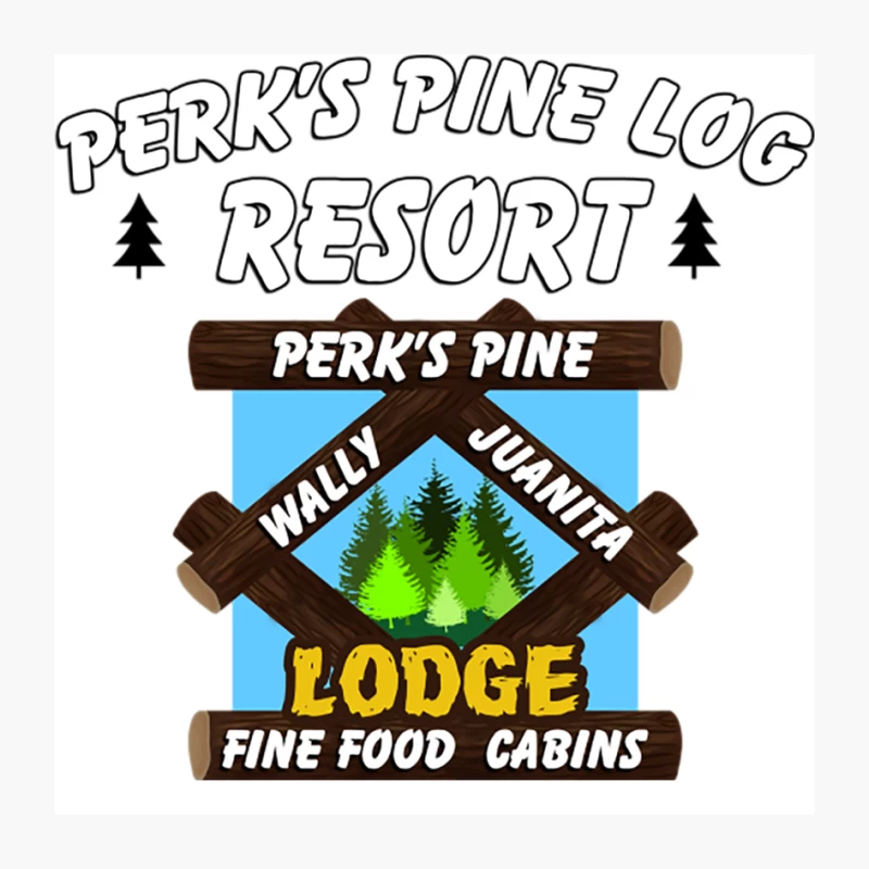 Perk_s Pine Log Resort from The Great Outdoors Pin